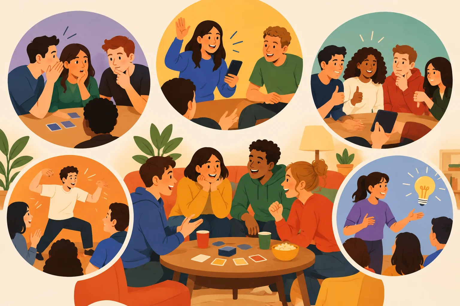 5 party games to play with friends, and which one fits your group’s mood